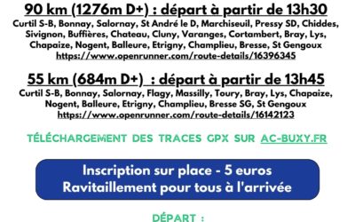 Brevet 2025 – Amicale Cycle de Buxy